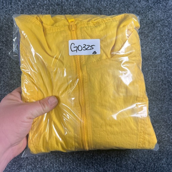 Los Angeles Lakers Windbreaker Jacket Mens Small Yellow Nike Basketball Team NBA - Picture 14 of 14